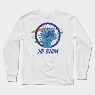 Ambedkar Jayanthi Jai Bhim / Bheem India Indian Design Long Sleeve T-Shirt